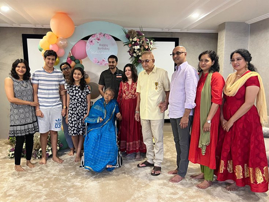 Birthday celebrations of Mahesh Babu mother